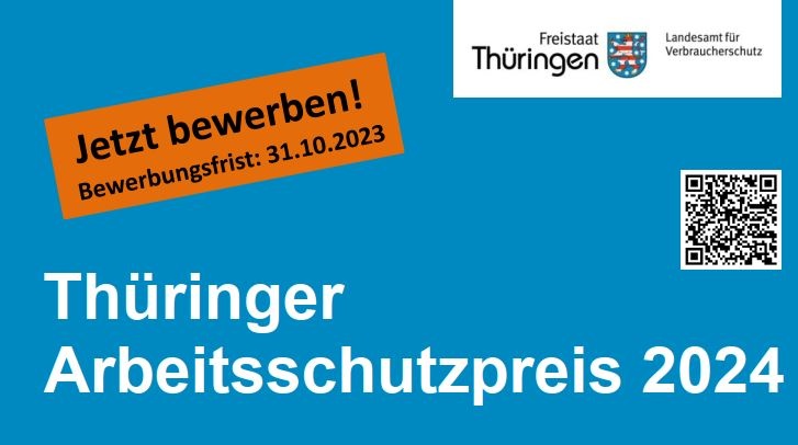 Titelbild zum Beitrag THÜRINGER ARBEITSSCHUTZPREIS 2024 – THÜRINGENS ARBEITSMINISTERIN WERNER RUFT ZUR BEWERBUNG AUF